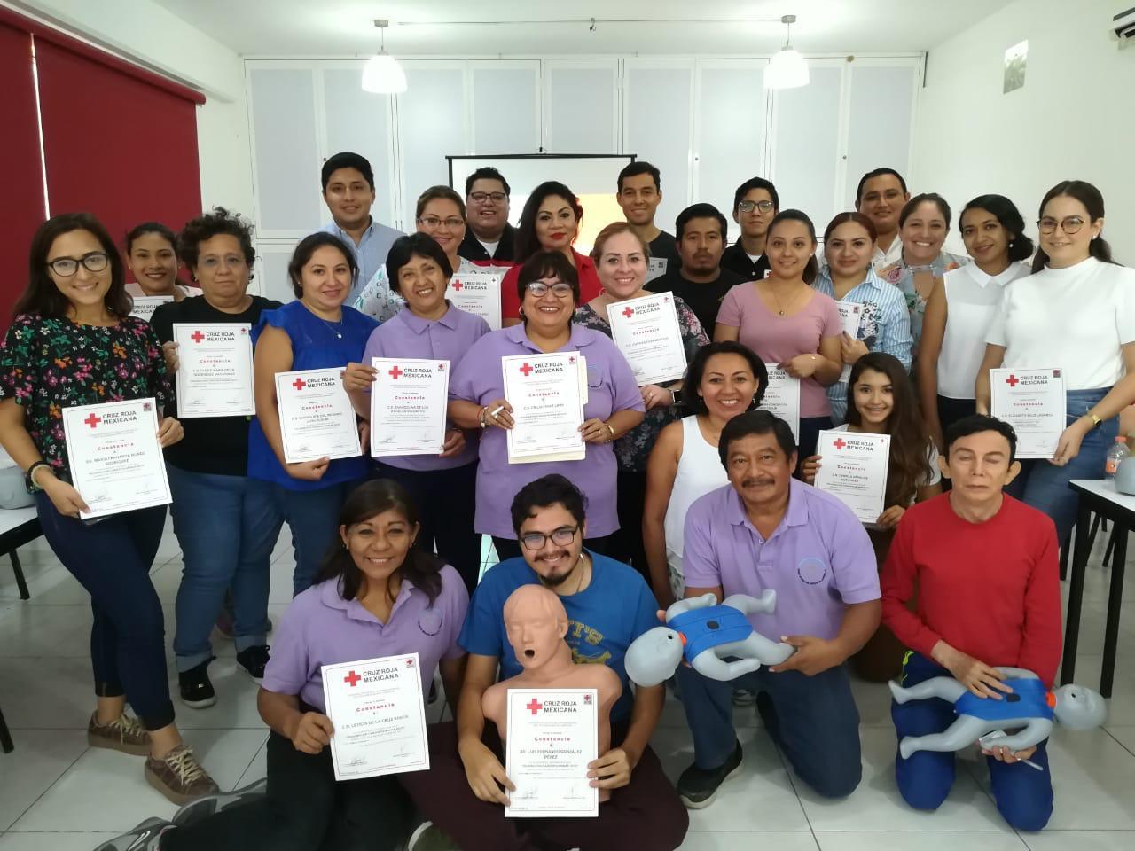 Curso de RCP, Campeche